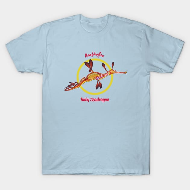 Ruby Seadragon T-Shirt by Reefhorse